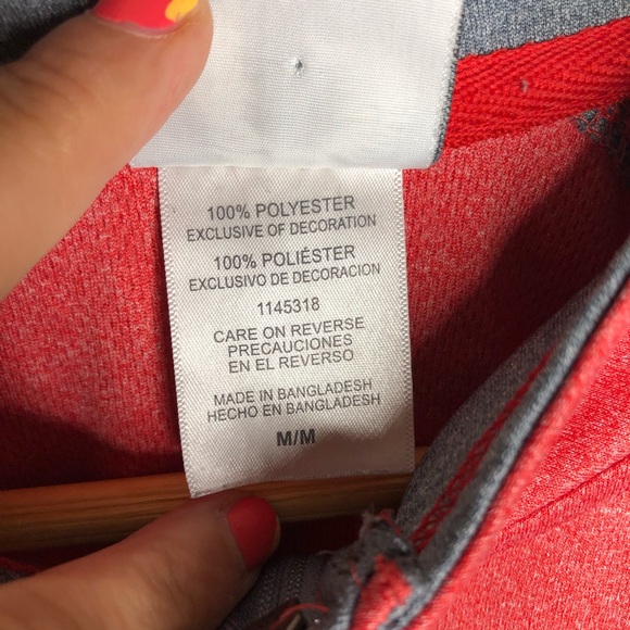 Detroit Red Wings men’s NHL 1/4 Zip Pullover Red size medium - Picture 5 of 6